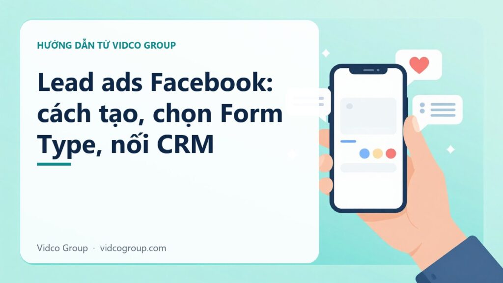 Lead Form Facebook Là Gì? Chọn Form Type Và Nối CRM