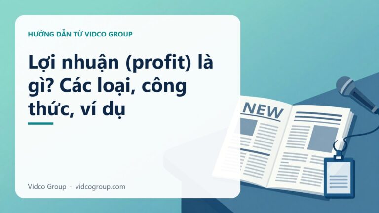 Lợi nhuận (profit) là gì? Các loại, công thức, ví dụ