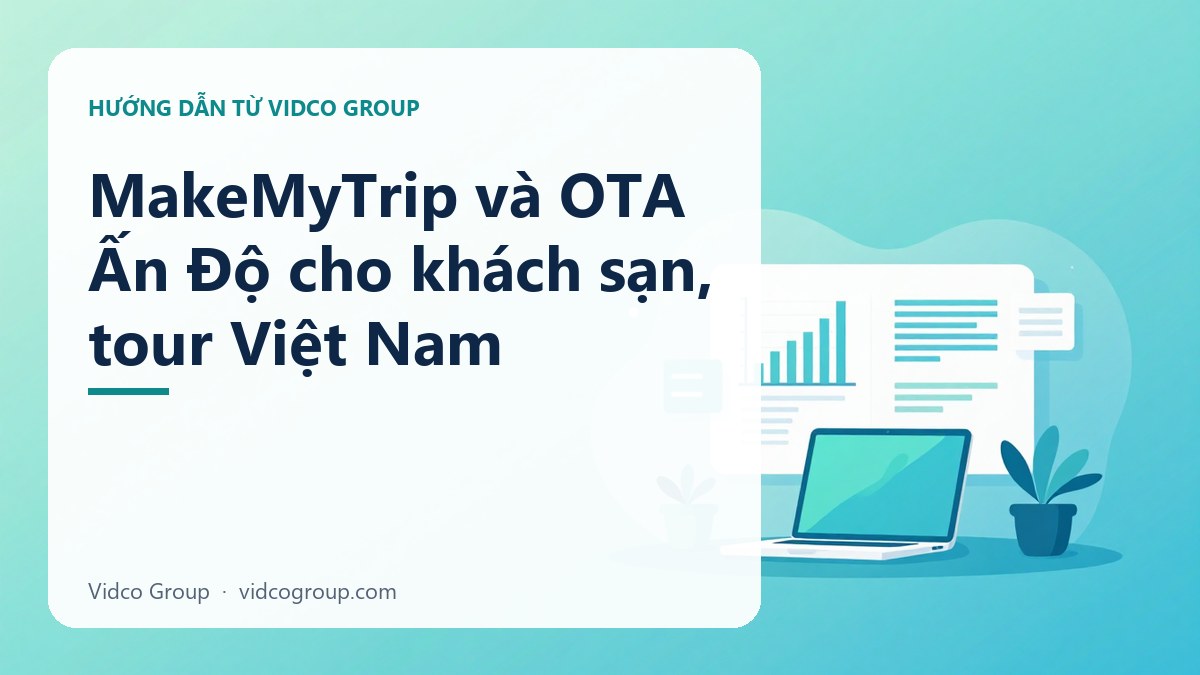 MakeMyTrip và OTA Ấn Độ cho khách sạn, tour Việt Nam
