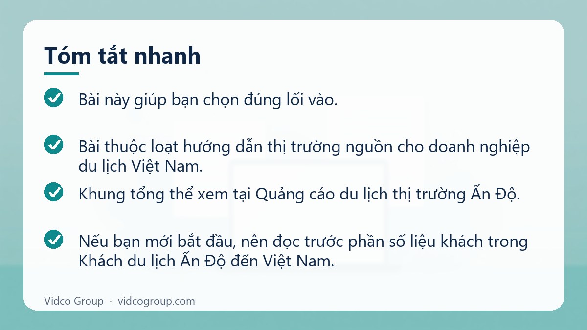 Tóm tắt nhanh: MakeMyTrip và OTA Ấn Độ cho khách sạn, tour Việt Nam
