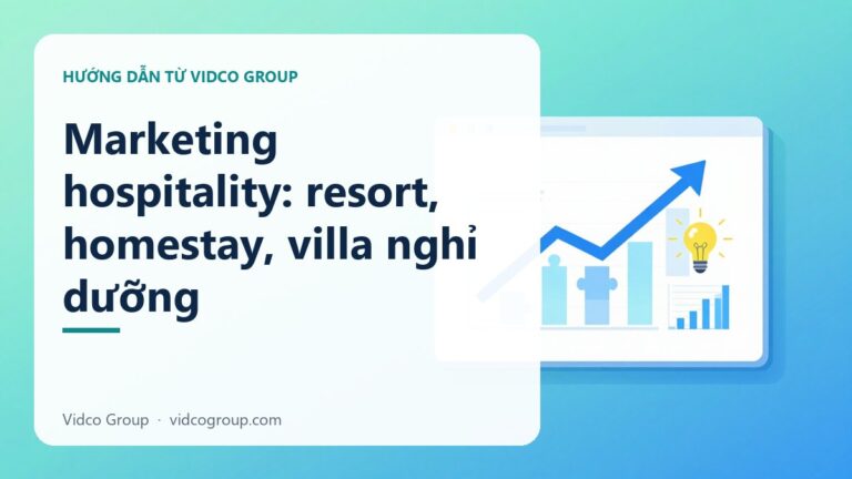 Marketing hospitality: resort, homestay, villa nghỉ dưỡng