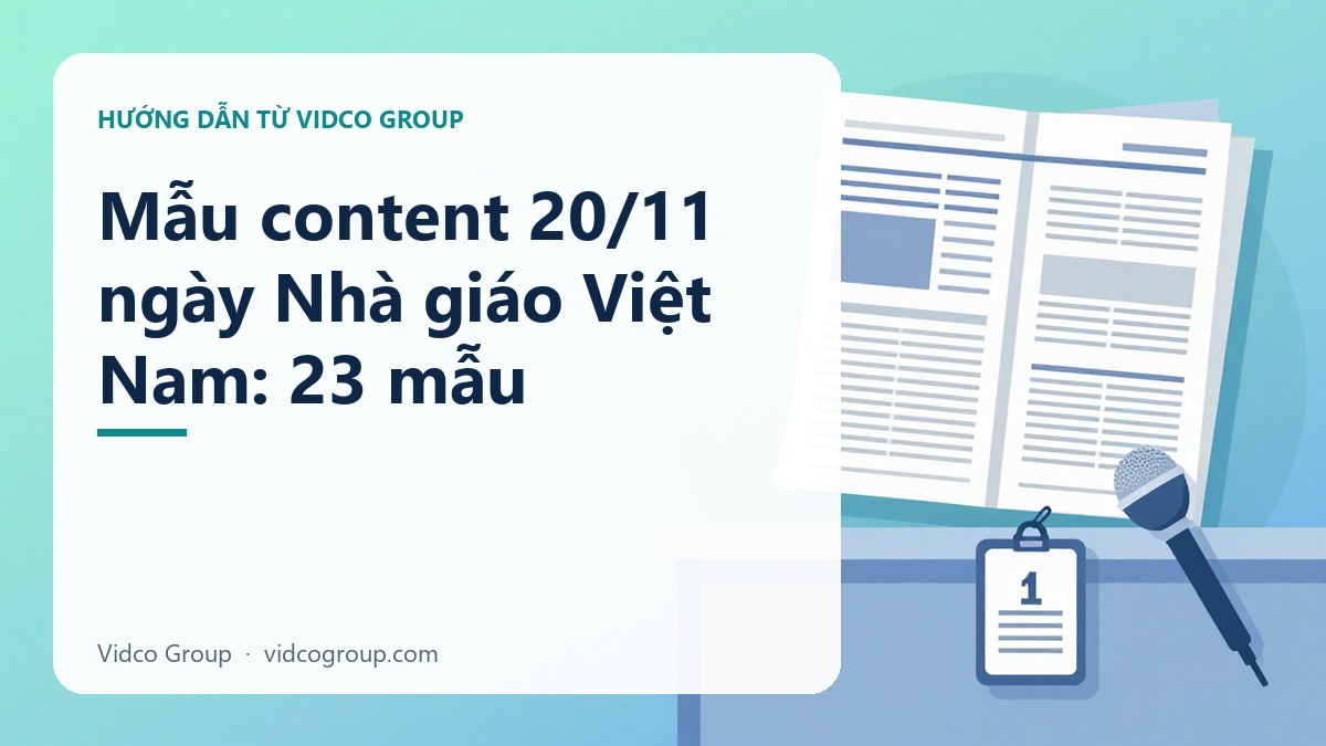 Hình minh họa: Mẫu content 20/11 ngày Nhà giáo Việt Nam: 23 mẫu