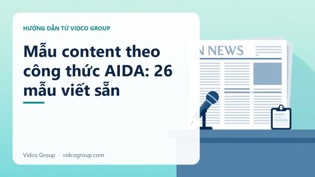 Mẫu content theo công thức AIDA: 26 mẫu viết sẵn