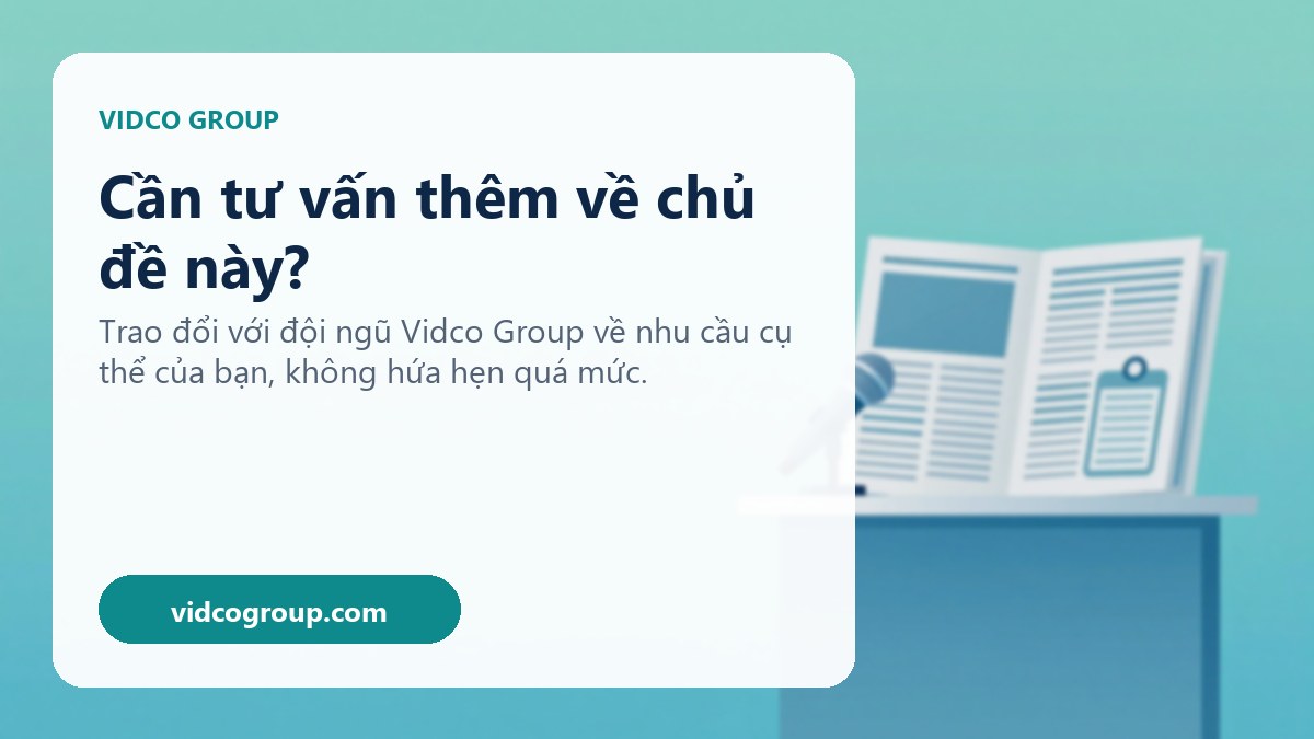 Liên hệ Vidco Group