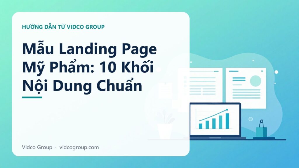 Mẫu Landing Page Mỹ Phẩm: 10 Khối Nội Dung Chuẩn