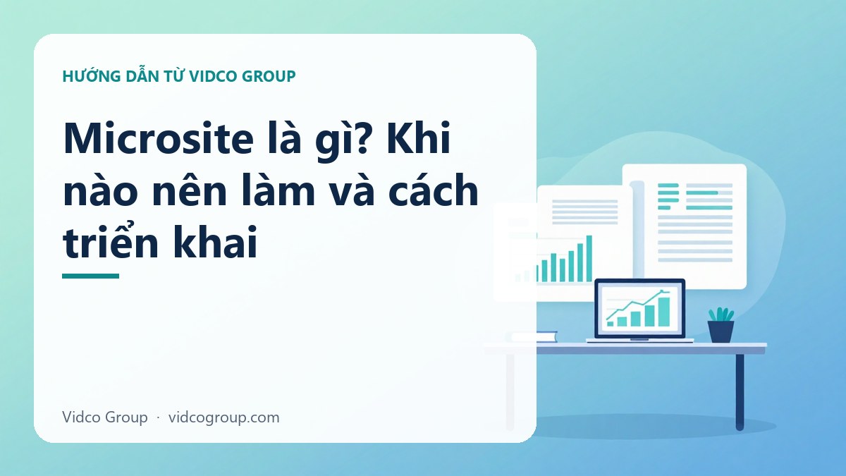 Hình minh họa: Microsite là gì? Khi nào nên làm và cách triển khai