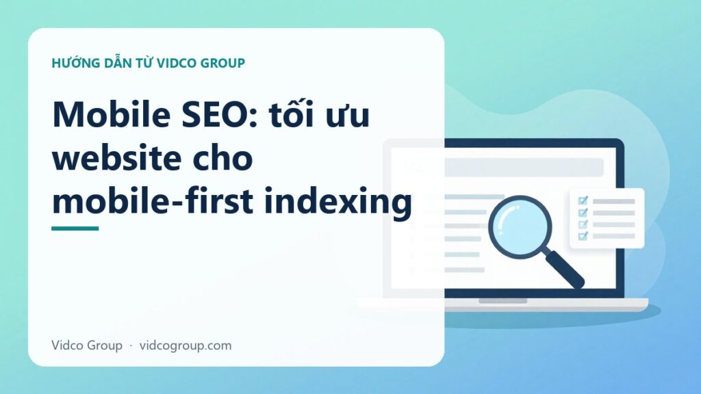 Mobile SEO: Hướng dẫn tối ưu website cho mobile-first indexing