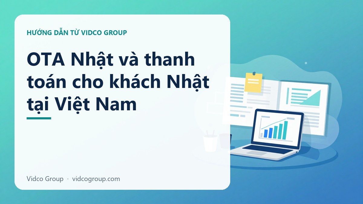 Hình minh họa: OTA Nhật và thanh toán cho khách Nhật tại Việt Nam