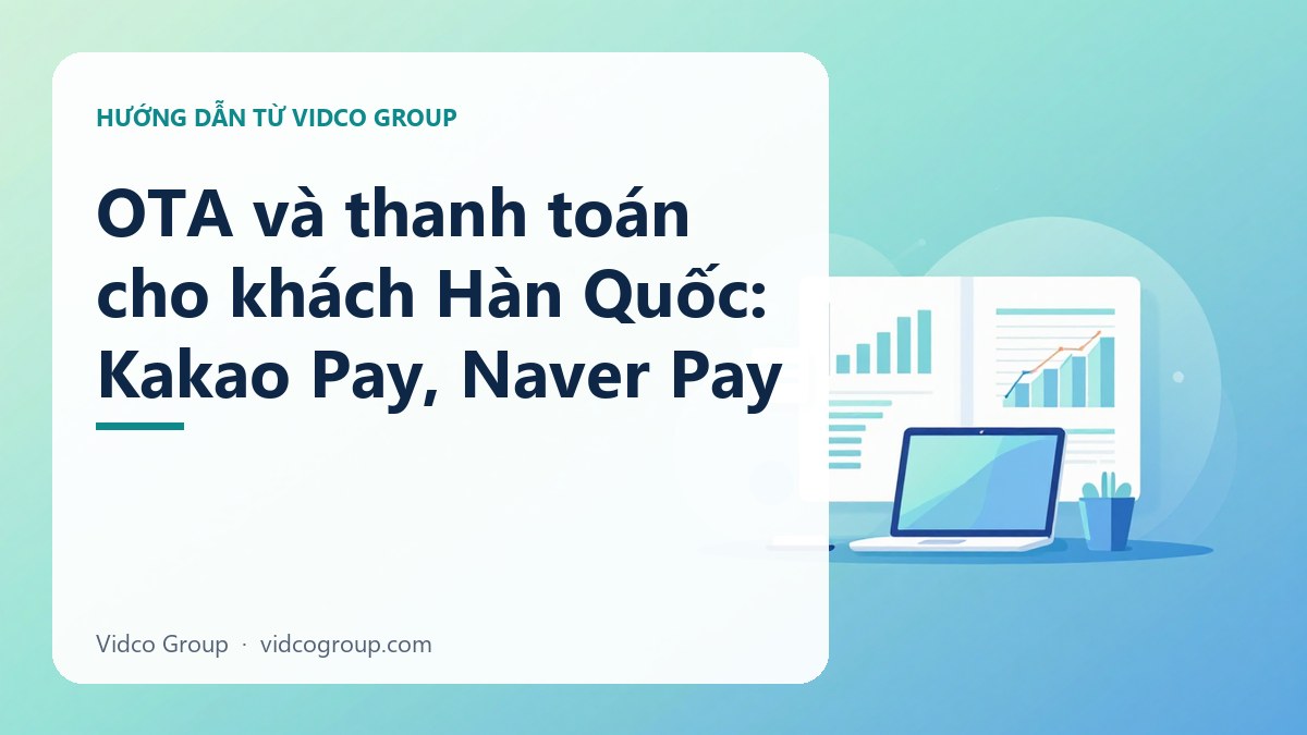 OTA và thanh toán cho khách Hàn Quốc: Kakao Pay, Naver Pay