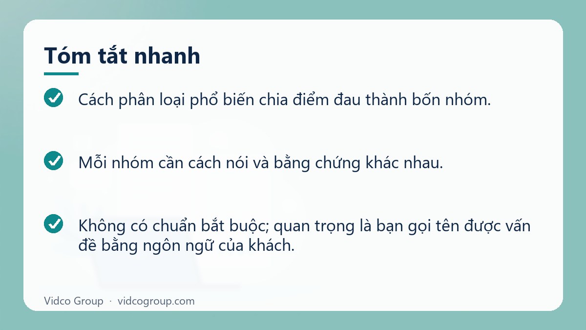 Tóm tắt nhanh: Pain Point là gì