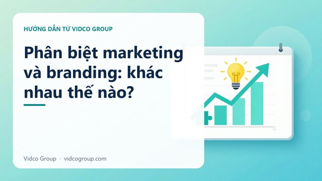 Phân biệt marketing và branding: khác nhau thế nào?