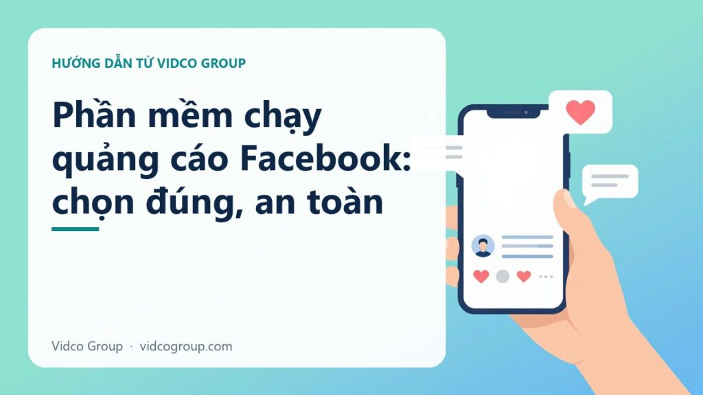 Phần mềm chạy quảng cáo Facebook: chọn đúng, an toàn