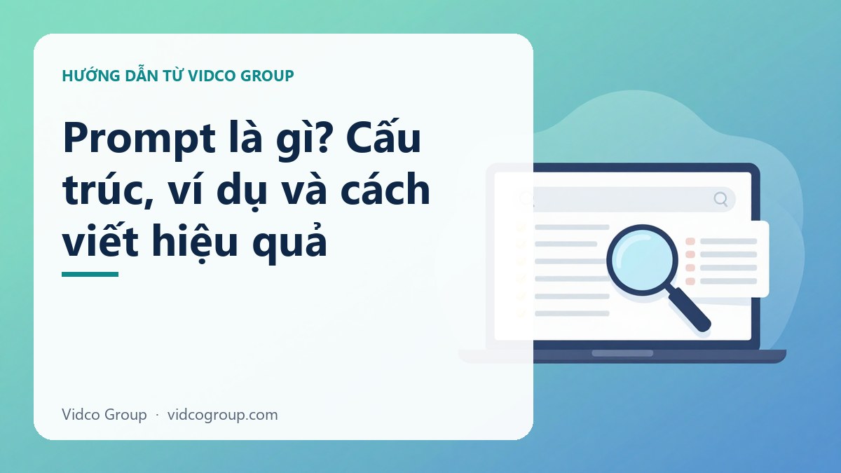 Prompt Là Gì? Cấu Trúc Prompt Và Ví Dụ Cho Marketing