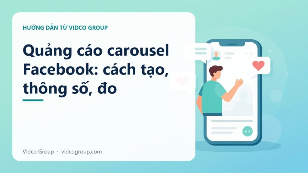 Quảng cáo carousel Facebook: cách tạo, thông số, đo