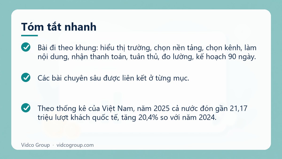 Tóm tắt nhanh: Quảng cáo du lịch Đài Loan