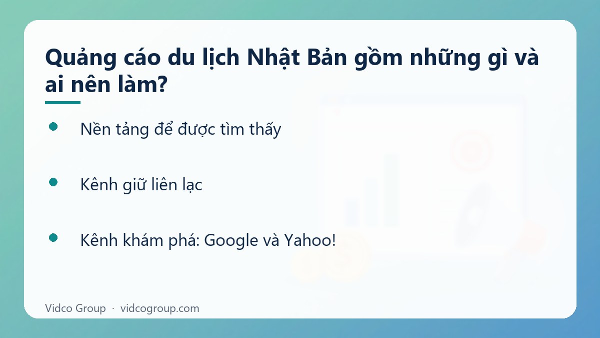 Danh sách: Quảng cáo du lịch Nhật Bản gồm những gì và ai nên làm?