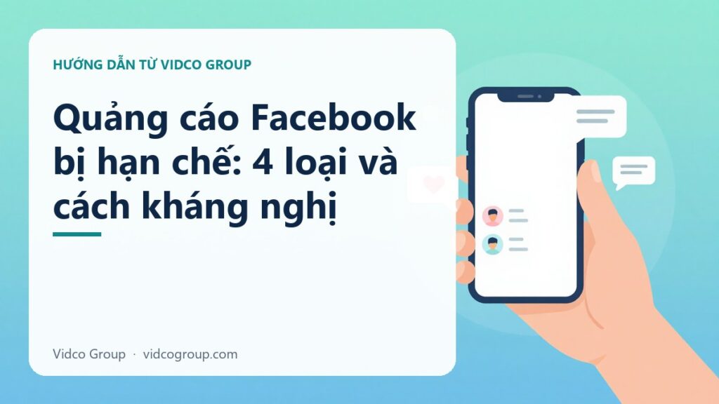 Quảng Cáo Facebook Bị Hạn Chế: 4 Loại Và Cách Kháng Nghị