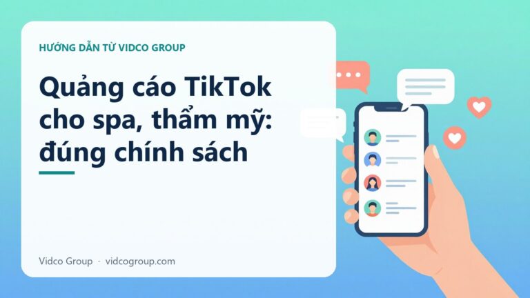 Quảng cáo TikTok cho spa, thẩm mỹ: đúng chính sách