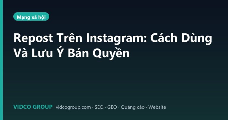 Repost Trên Instagram: Cách Dùng Và Lưu Ý Bản Quyền
