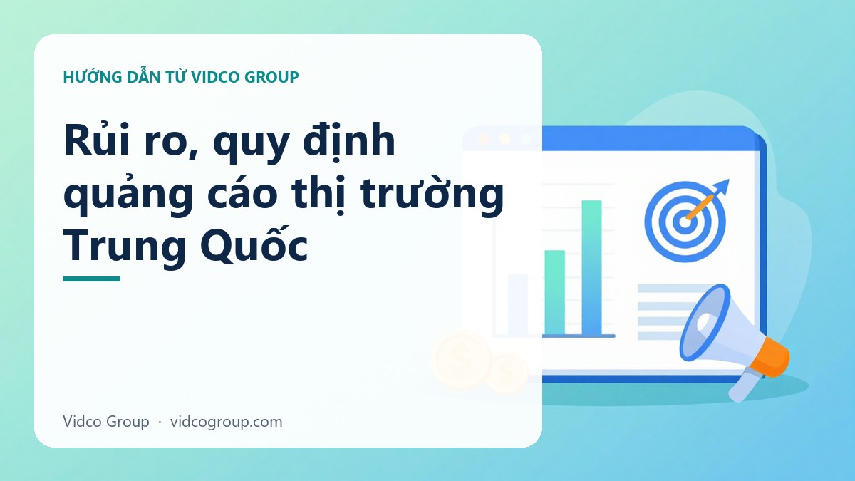 Rủi ro, quy định quảng cáo thị trường Trung Quốc