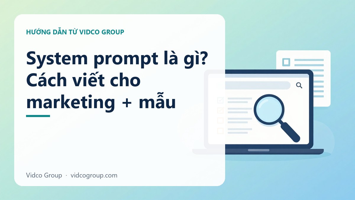 Hình minh họa: System prompt là gì? Cách viết cho marketing + mẫu