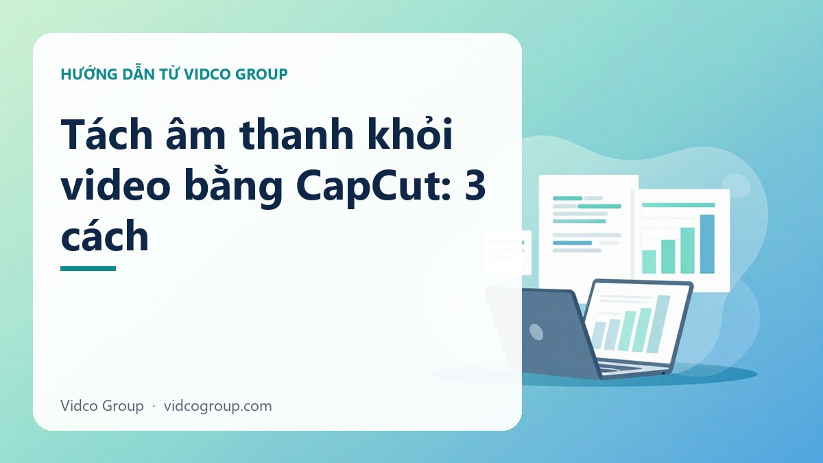 Hình minh họa: Tách âm thanh khỏi video bằng CapCut: 3 cách