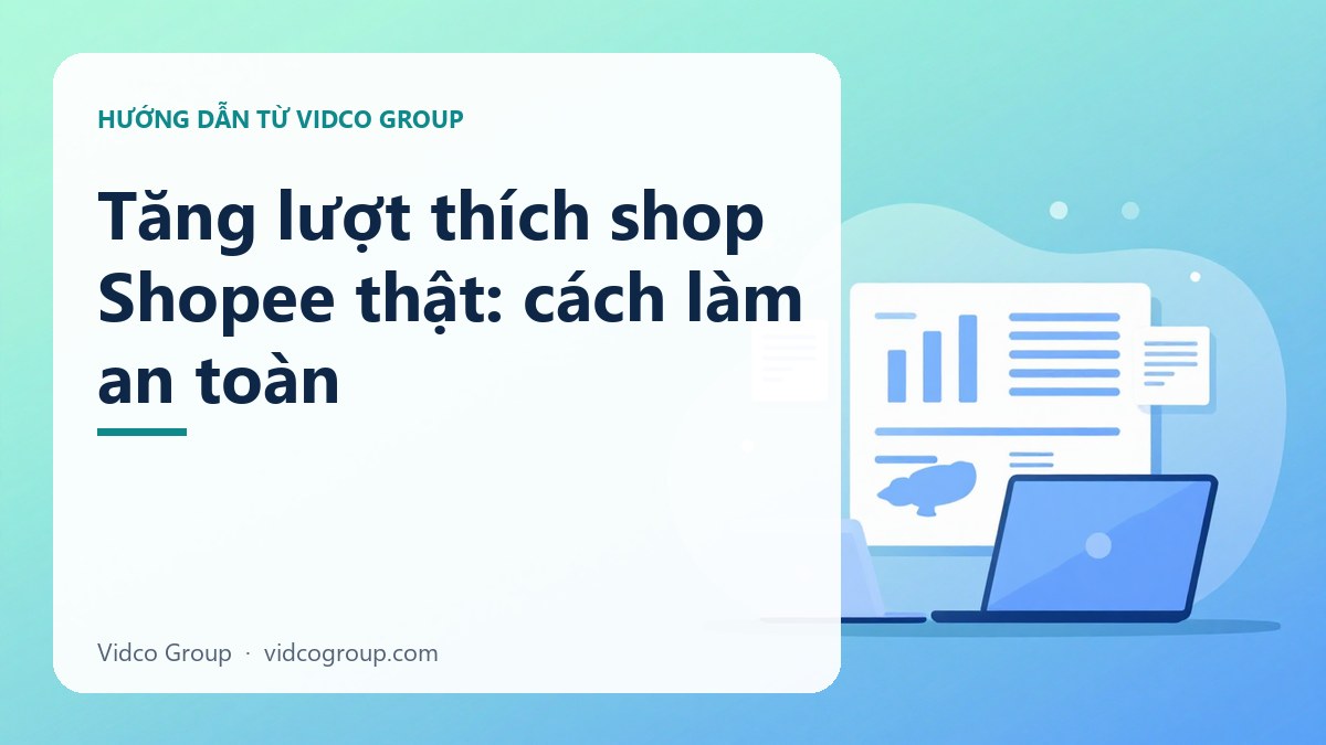 Hình minh họa: Tăng lượt thích shop Shopee thật: cách làm an toàn