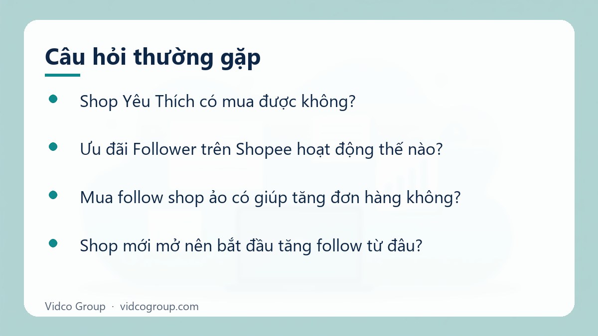 Một số câu hỏi thường gặp về Tăng lượt thích shop Shopee thật