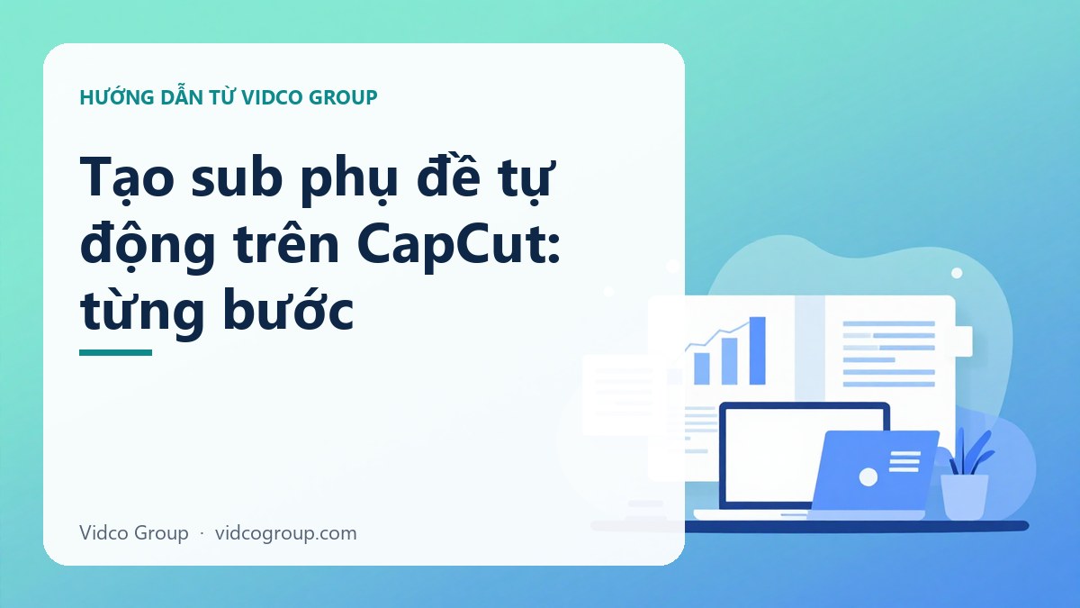 Tạo sub phụ đề tự động trên CapCut: từng bước