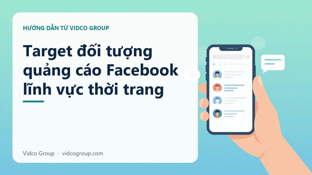 Hình minh họa: Target đối tượng quảng cáo Facebook lĩnh vực thời trang