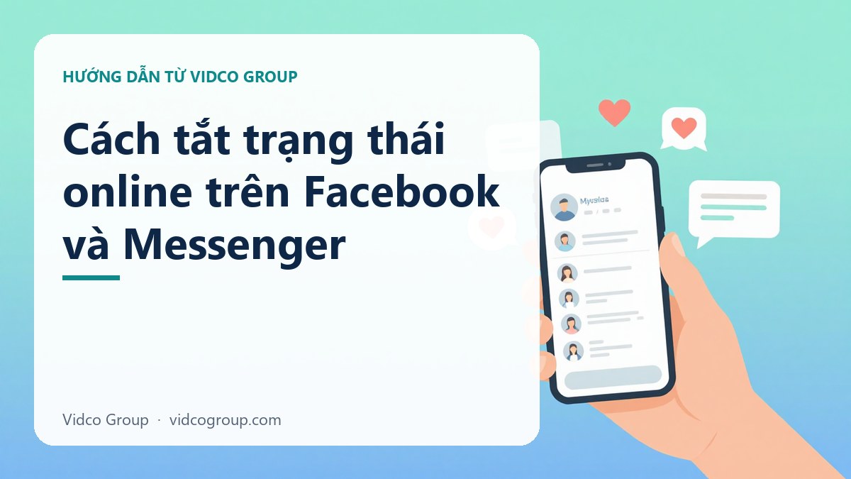 Hình minh họa: Cách tắt trạng thái online trên Facebook và Messenger