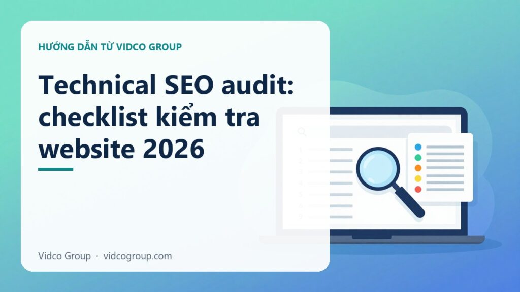 Technical SEO Audit là gì? Quy trình kiểm tra và Checklist 100 điểm