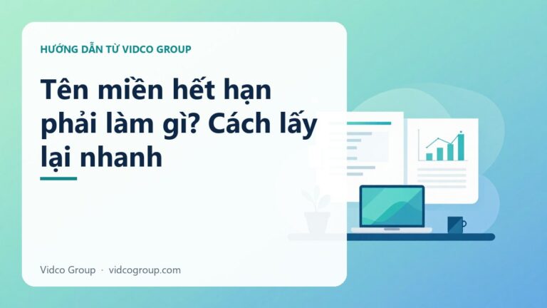 Tên miền hết hạn phải làm gì? Cách lấy lại nhanh