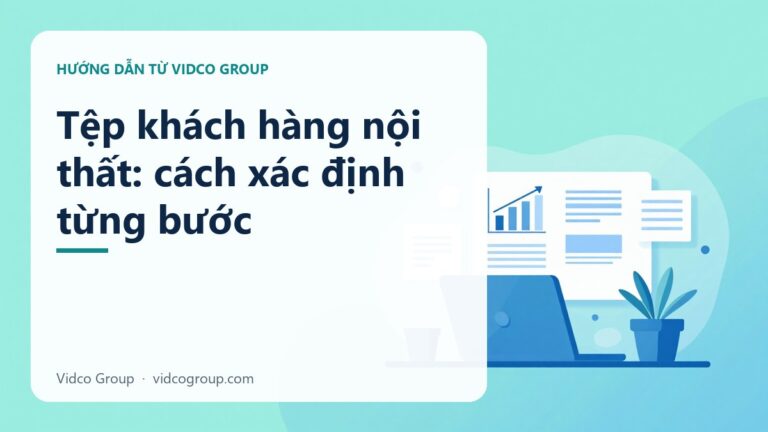 Tệp khách hàng nội thất: cách xác định từng bước