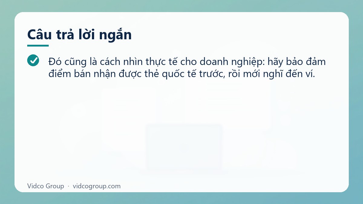 Câu trả lời ngắn: Thanh toán cho khách Đài Loan