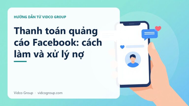 Cách Thanh Toán Tài Khoản Quảng Cáo Facebook, Xử Lý Khi Bị Nợ