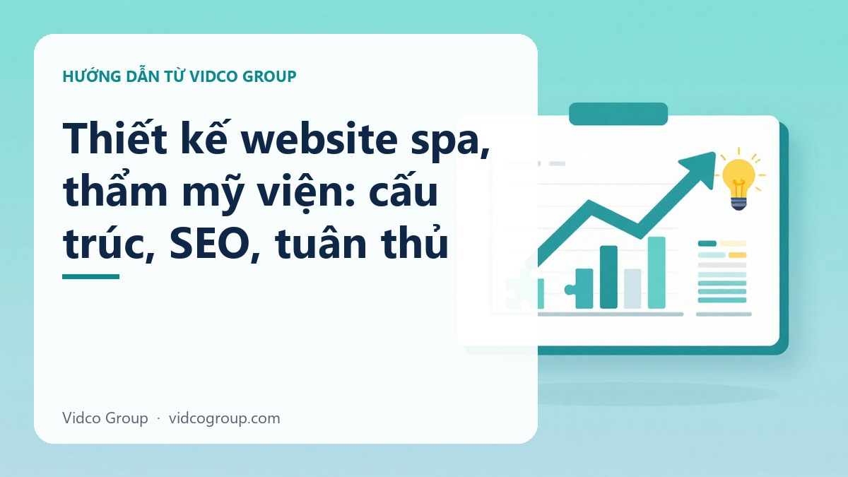 Thiết kế website spa, thẩm mỹ viện: cấu trúc, SEO, tuân thủ