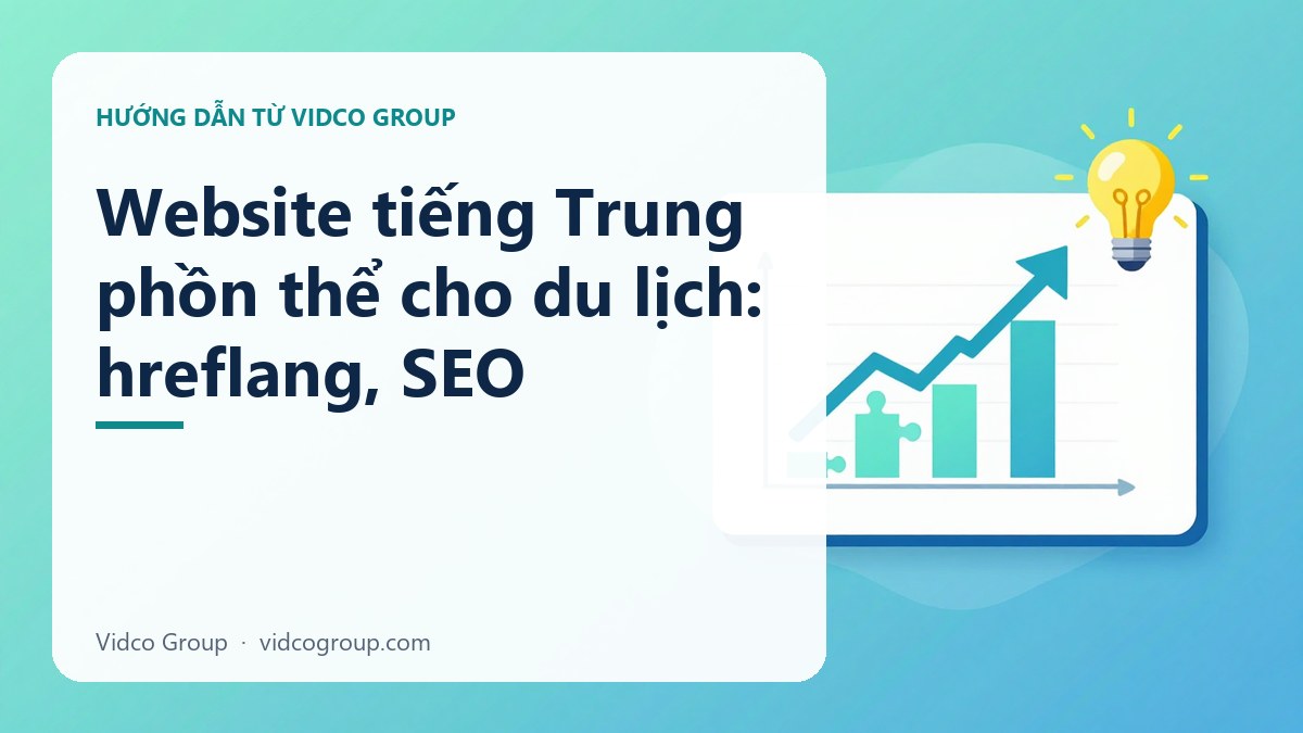 Website tiếng Trung phồn thể cho du lịch: hreflang, SEO