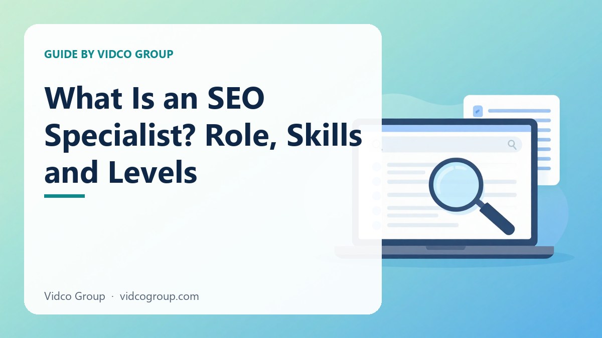 Illustration: What Is an SEO Specialist? Role, Skills and Levels