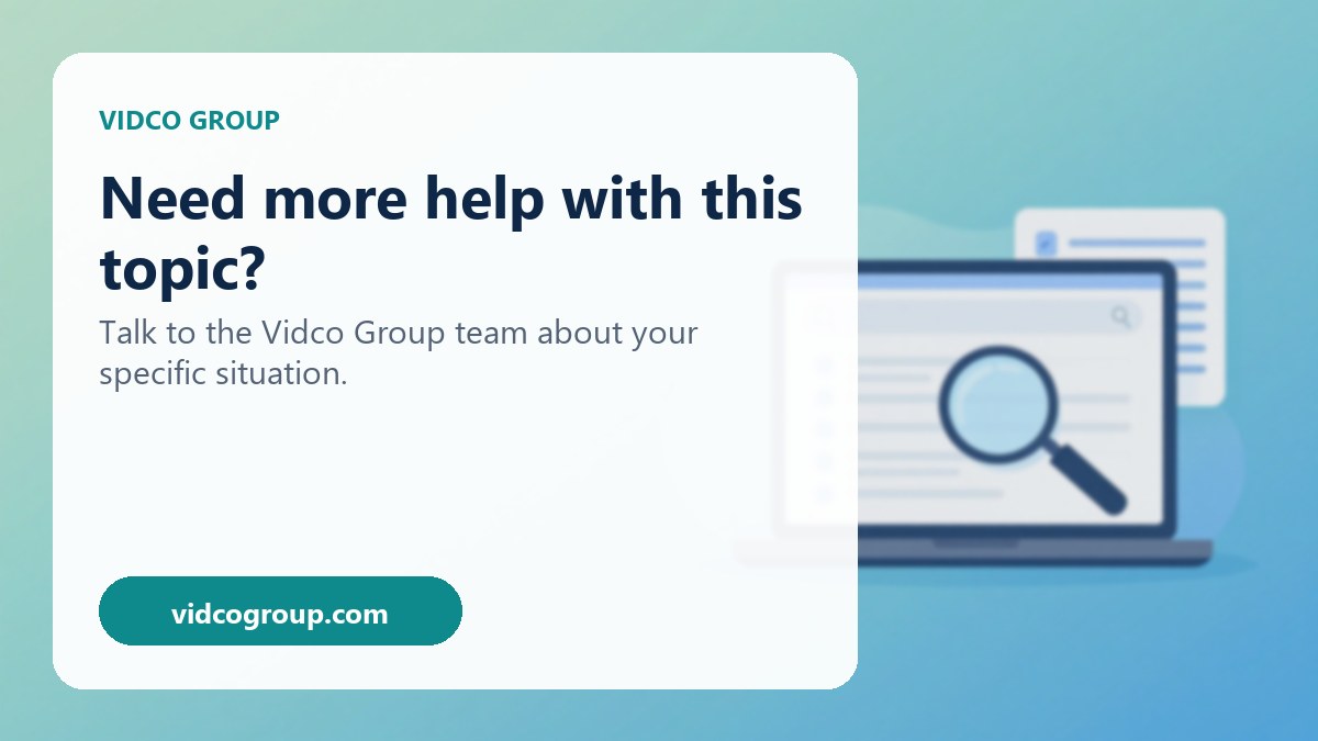 Contact Vidco Group