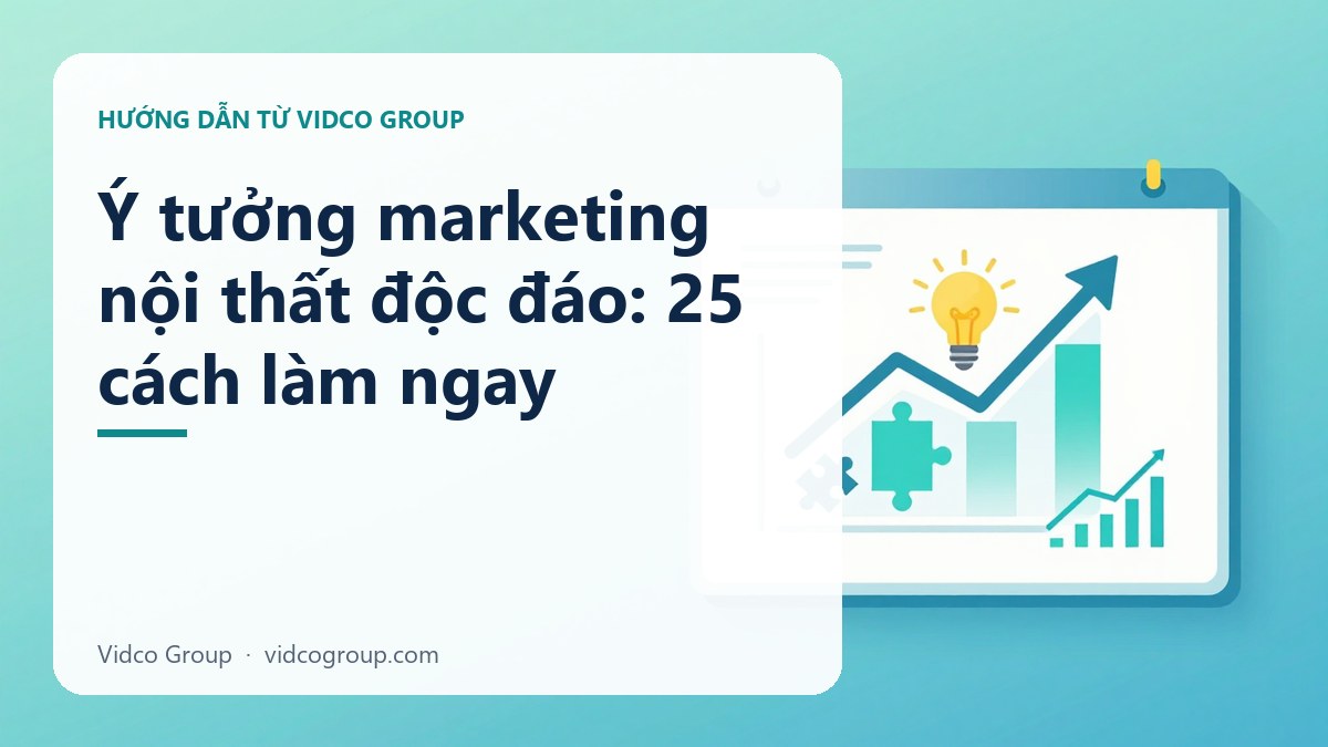 Ý tưởng marketing nội thất độc đáo: 25 cách làm ngay