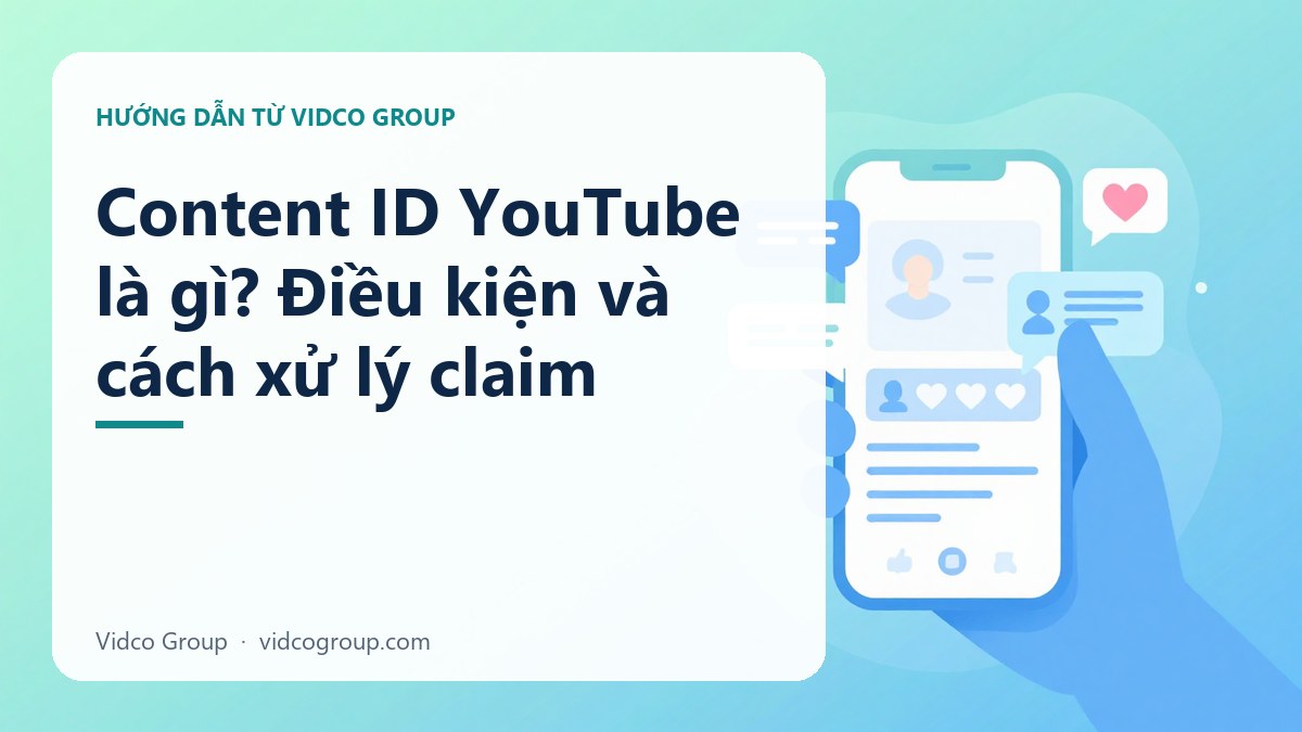 Hình minh họa: Content ID YouTube là gì? Điều kiện và cách xử lý claim